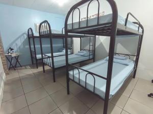 Voodi või voodid majutusasutuse Nappers Hostel toas
