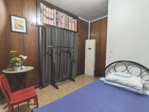 Voodi või voodid majutusasutuse Nappers Hostel toas