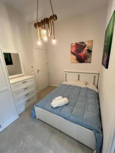 Postel nebo postele na pokoji v ubytování Domus Aurea