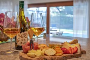 Essen in der Villa oder in der Nähe