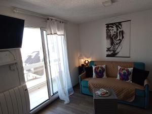 Posezení v ubytování Chez Lilie, Studio cosy classé 2 étoiles Plage de Stella