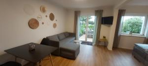 Posezení v ubytování Schlossblick Marburg - Appartements