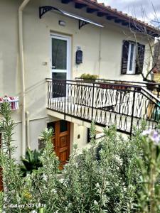 Balkón nebo terasa v ubytování Riccio