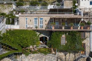 A garden outside Villa Elizabeth