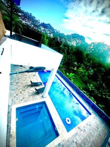 Kolam renang di atau dekat dengan Double P Ranch 20 guests, BBQ and pool Buggy rental