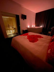 Postel nebo postele na pokoji v ubytování Panta Rei Camere di Charme e Spa
