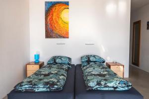 Postel nebo postele na pokoji v ubytování Luxe apartment direct aan de rivier