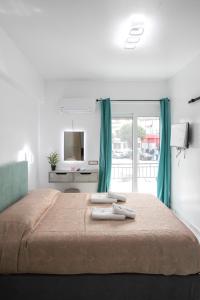 Postel nebo postele na pokoji v ubytování Star Hotel