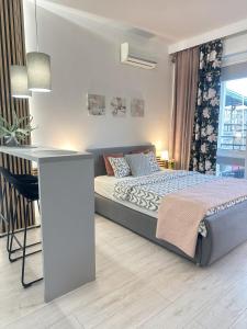 Posteľ alebo postele v izbe v ubytovaní Exclusive Apartments Smolna