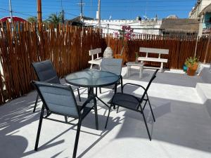 Balkón nebo terasa v ubytování MAYAB Holbox