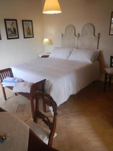 Postel nebo postele na pokoji v ubytování Monte Atena B&B di Charme