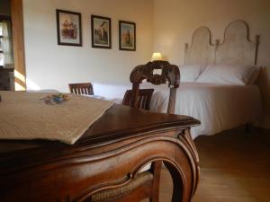 Postel nebo postele na pokoji v ubytování Monte Atena B&B di Charme