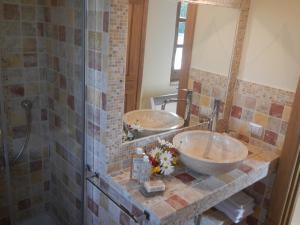 Koupelna v ubytování Monte Atena B&B di Charme