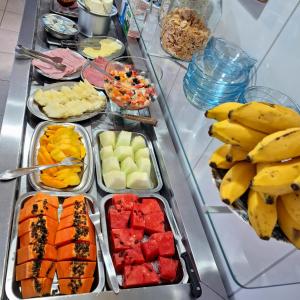 Comida no hotel ou em algum lugar perto