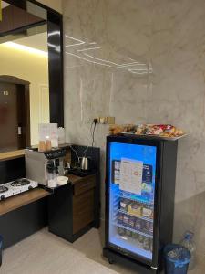 Nhà bếp/bếp nhỏ tại DUBA AlSHAMAL HOTEL - فندق ضباء الشمال