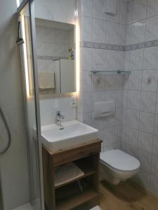 A bathroom at Appartement Gredler Martina