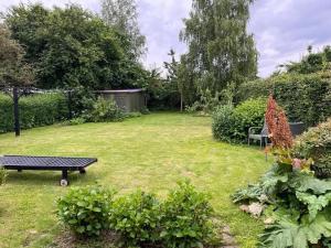 Jardín al aire libre en Annes overnatning