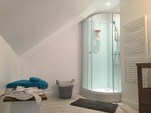 Bilik mandi di Charmant cocon breton proche plage, GR34, parking +15 gambar