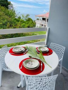 Balkón nebo terasa v ubytování Pònm Sirèt