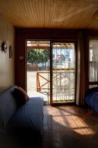 Posezení v ubytování Cabañas en Dichato frente a la playa