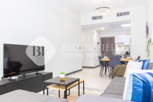 Χώρος καθιστικού στο Bloomfields Stylish 2Br in Rukan