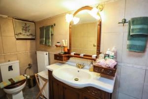 Koupelna v ubytování Skyrian Living + 20 fotografií