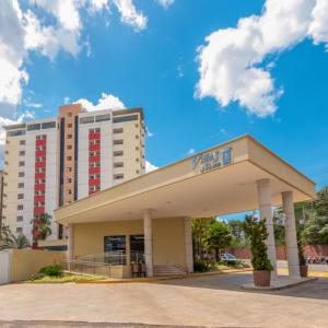 Budova, kde se aparthotel nachází