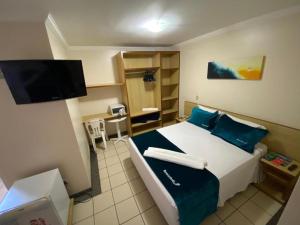 Postel nebo postele na pokoji v ubytování Villas diRoma - Ganhe um dia no diRoma Acqua Park + 40 fotografií