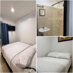 Ένα ή περισσότερα κρεβάτια σε δωμάτιο στο Hotel Viva Villavicencio +6 φωτογραφίες