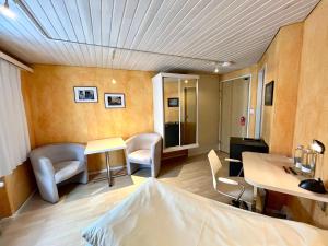 Predel za sedenje v nastanitvi Seiler's Hotel