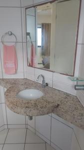 Koupelna v ubytování Flat na Av dos Holandeses