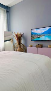 Postel nebo postele na pokoji v ubytování Seven Space Coliving