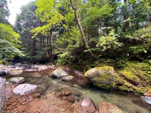 Un paisaje natural cerca de la villa