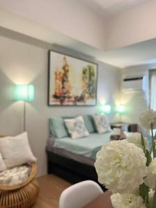 Posedenie v ubytovaní Best Condo Studio 24th Floor The Loop Tower CDO Lucky 4
