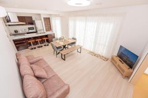 Kuchyň nebo kuchyňský kout v ubytování New Open! Collab House 富士山眺望 送迎無料 BBQ 器具無料貸出