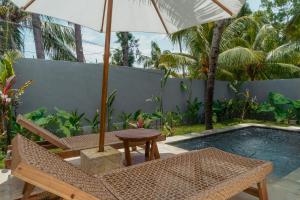 Bazen u ili blizu objekta Sunscape Villa - Beachfront and private pool