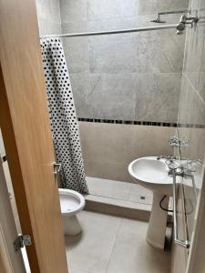 Et badeværelse på Verde Mar