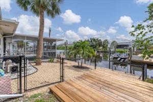 a wooden walkway in front of a house at BRC18614 in Port Charlotte