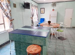 TV a/nebo společenská místnost v ubytování Posada Casa Sofía