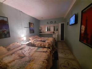 Postel nebo postele na pokoji v ubytování Posada Casa Sofía