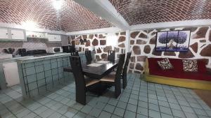 Kuchyň nebo kuchyňský kout v ubytování Posada Casa Sofía