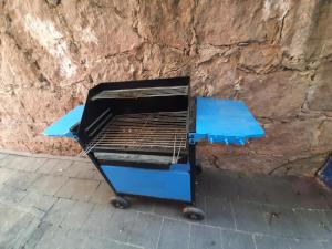 Gril dostupný pro hosty v penzionu – hostince