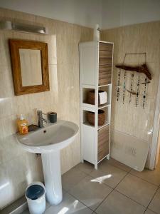 Koupelna v ubytování Cosy and modern flat in Mauritius