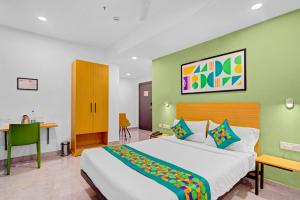 Voodi või voodid majutusasutuse Treebo Hydotel Kompally toas +37 fotot