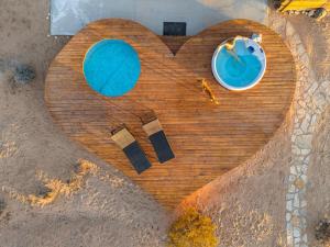 二十九棕榈村Mindy's Rustic Rabbit Cabin - Heart - Spa - View的相册照片