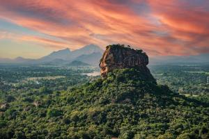 a rock formation on top of a mountain at Surfescape Sri Lanka in Midigama +23 photos