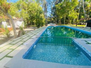 Bazén v ubytování Babira brookside heritage resort nebo v jeho okolí