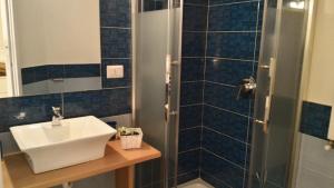 A bathroom at B&B Il Conservatorio
