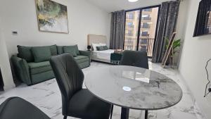 Posezení v ubytování Chic studio W10