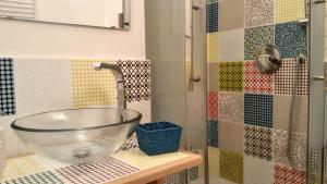 A bathroom at B&B Il Conservatorio